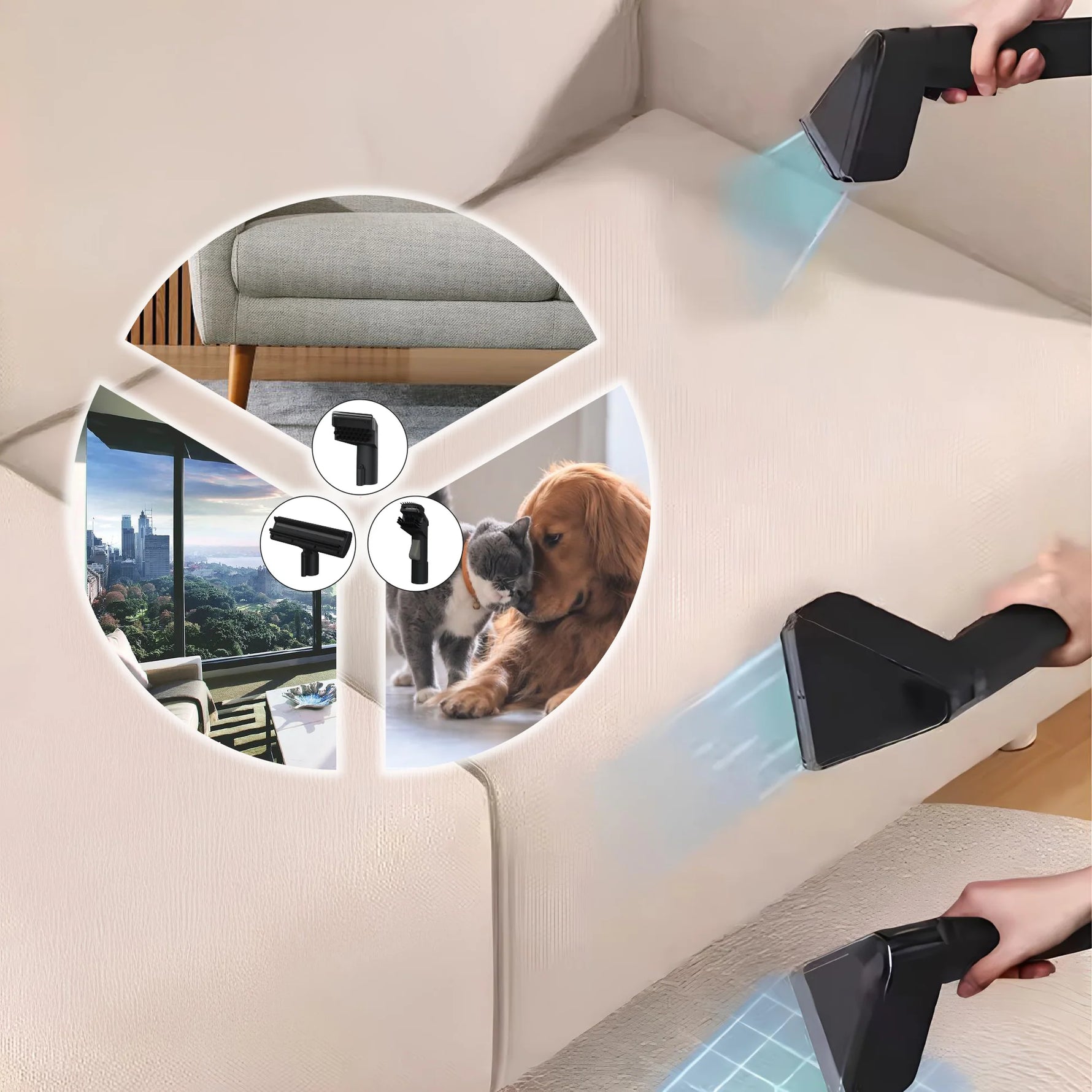 TORİMA V22B Powerful carpet and upholstery cleaning machine |WHITE
