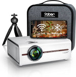 Yaber Native 1080P Smart Projector | 5G WiFi | Bluetooth 5.0 | Full HD Home Theater Projector with Carry Case & Tripod
