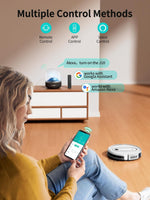 Airzeen Smart Robot Vacuum Cleaner & Mop | 2-in-1 Robotic Vacuum | App & Remote Control | Auto Recharge | Powerful Suction