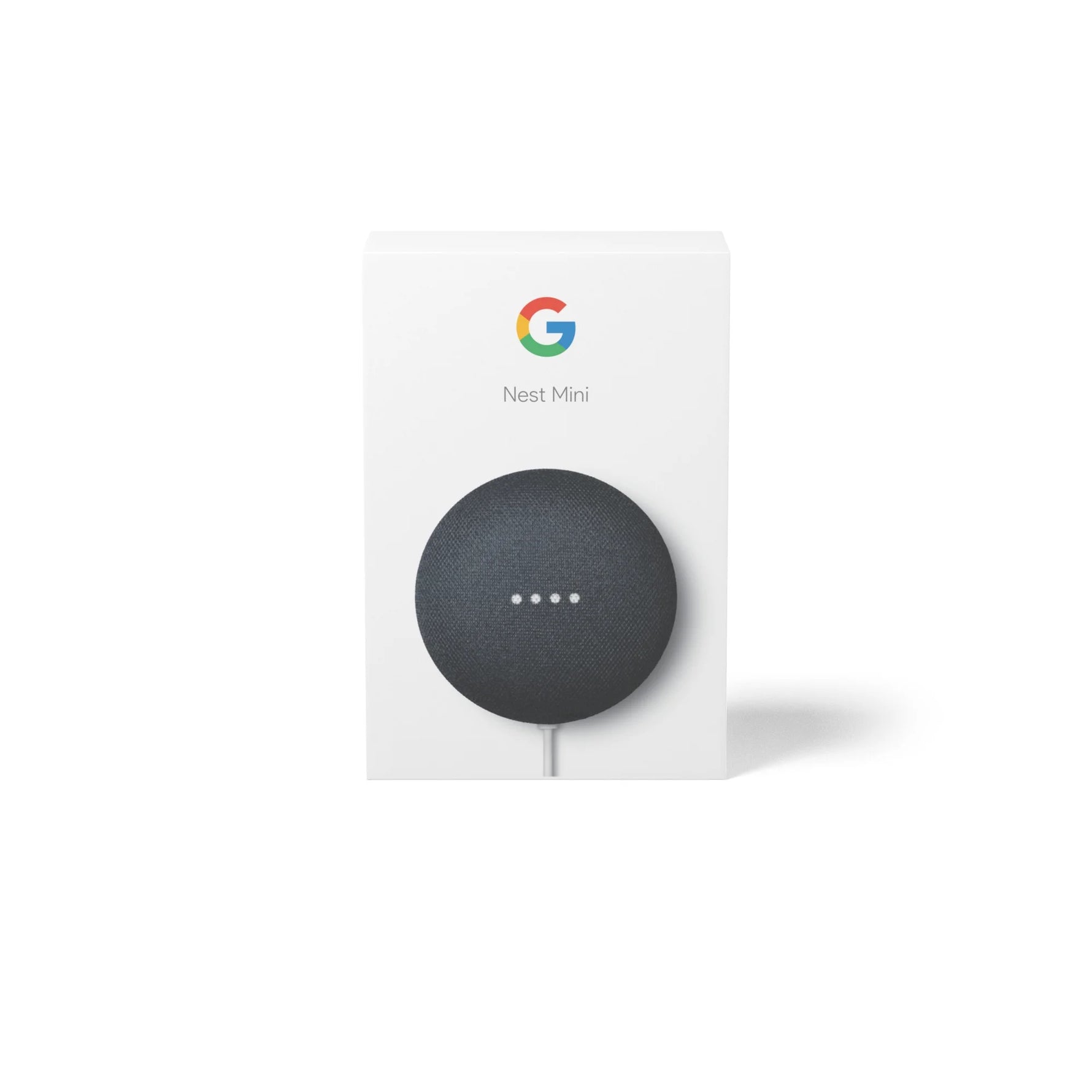 Google Nest Mini 2nd Generation Smart Speaker with Google Assistant - Charcoal
