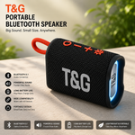 T&G-396 Music Audio Sound Box Wireless Bluetooth Mini Portable Outdoor Stereo Bass Waterproof Bt Speaker Go3