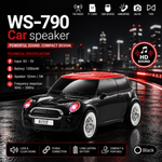 WSTER WS-790 Car Bluetooth Speaker | Portable Wireless Speaker | FM Radio | TF Card | USB | TWS Stereo | Hands-Free Calling