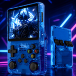 R36S Retro Handheld Gaming Console  64GB Portable Linux Gaming System with 3.5-Inch IPS Display