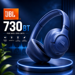 JBL Tune 730BT Wireless Over-Ear Bluetooth Headphones with Pure Bass Sound, 76H Battery Life, Dual Beamforming Mics, Multi-Point Bluetooth 6.0, Foldable & Comfortable
