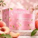 BIOAQUA Peach Extract Fruit Acid Exfoliating Cream – Gentle Exfoliating & Moisturizing Face Cream