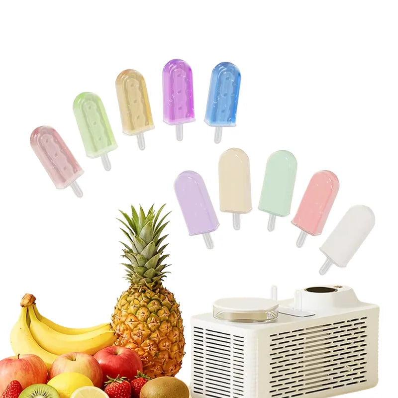 Portable Mini Ice Maker Machine – Rapid Ice Making, Compact & Energy Efficient Homemade Ice Cream Popsicle Make,for Office, Home, Camping, Rv, Car & Travel