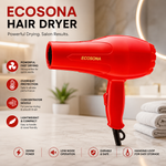 ECOSONA ES-6546 1200W Hair Dryer – Fast Drying | Lightweight | Overheat Protection