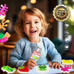 Magic Water Toy Elf Kit,Aqua Fairy Water Gel Kit 12 Magic Gels &12 Molds Make Your Own Water Pets,Toys for Birthday Gifts Party Favors,DIY STEM Craft Kits Kids Toys Age 3+