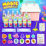 Magic Water Toy Elf Kit,Aqua Fairy Water Gel Kit 12 Magic Gels &12 Molds Make Your Own Water Pets,Toys for Birthday Gifts Party Favors,DIY STEM Craft Kits Kids Toys Age 3+