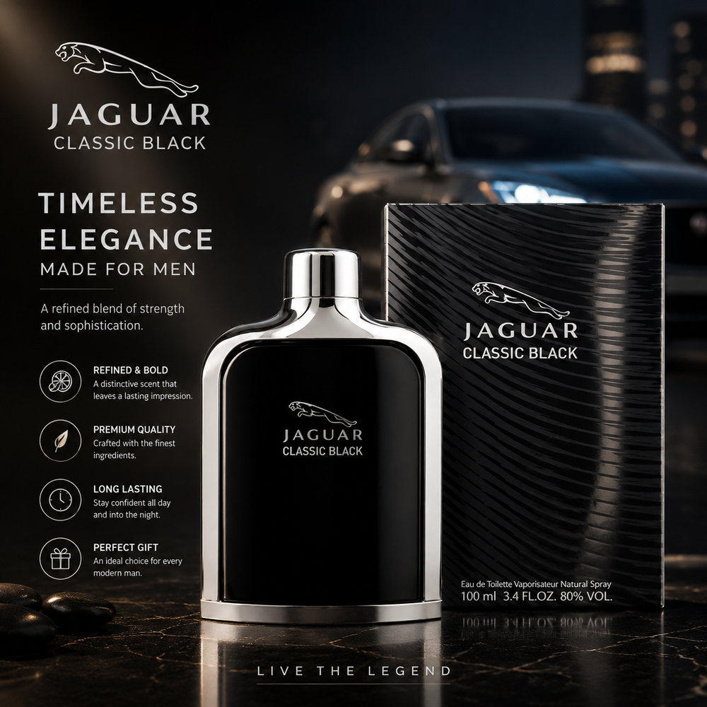 Jaguar Classic Eau de Toilette For - perfume for men - 100 ml