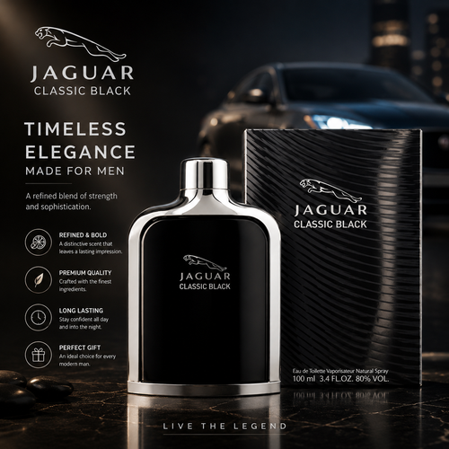Jaguar Classic Eau de Toilette For - perfume for men - 100 ml