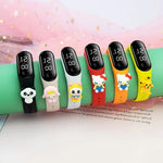 10-in-1 Kids LED Digital Watch Combo – Colorful Cartoon Watches for Boys & Girls