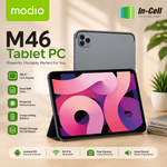 Modio M46 Tablet PC – 10.1" HD Display, Dual SIM, Android Tablet, Long Battery Life | Gray