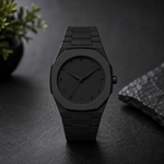 Combo Offer | Arabic Aura Premium Arabic Numeral Couple Watch Set – Black & White | Unisex Quartz Wrist Watches