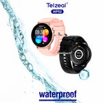 WP02 Waterproof Smartwatch – Fitness & Health Tracker | Heart Rate, Sleep, Multi-Sport, Call & App Notifications | Long Battery | IP68 Water Resistant