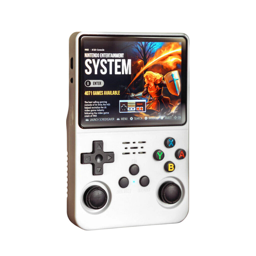 R36S Retro Handheld Gaming Console  64GB Portable Linux Gaming System with 3.5-Inch IPS Display