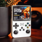 R36S Retro Handheld Gaming Console  64GB Portable Linux Gaming System with 3.5-Inch IPS Display