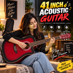 41 Inch Professional l Acoustic Guitar – 41-Inch Full-Size Guitar