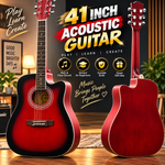 41 Inch Professional l Acoustic Guitar – Rich & Clear Acoustic Sound