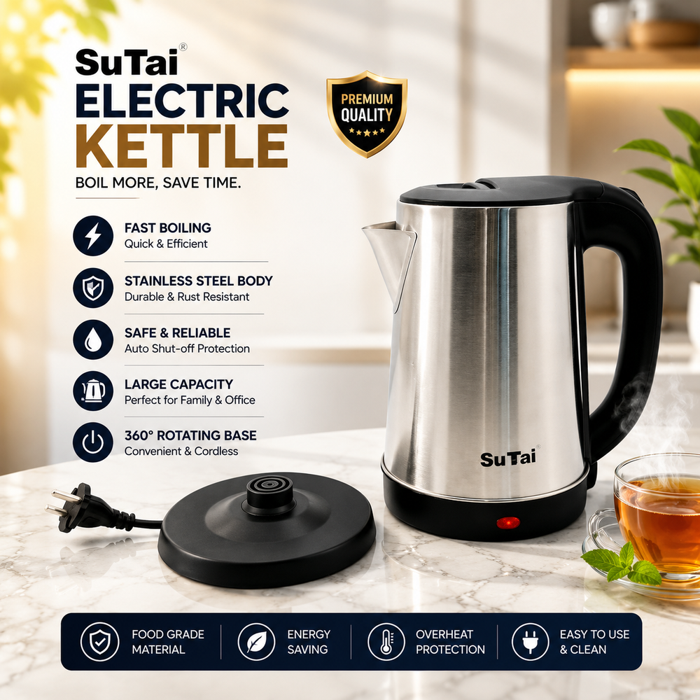 Sutai Portable Electric Kettle 2.3L – ST-2023