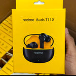 Realme Buds T110 True Wireless Bluetooth Earbuds – Deep Bass, AI ENC Calls, Bluetooth 5.4 & Long Battery Life (Black)