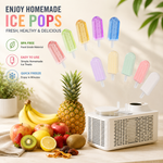 Portable Mini Ice Maker Machine – Rapid Ice Making, Compact & Energy Efficient Homemade Ice Cream Popsicle Make,for Office, Home, Camping, Rv, Car & Travel