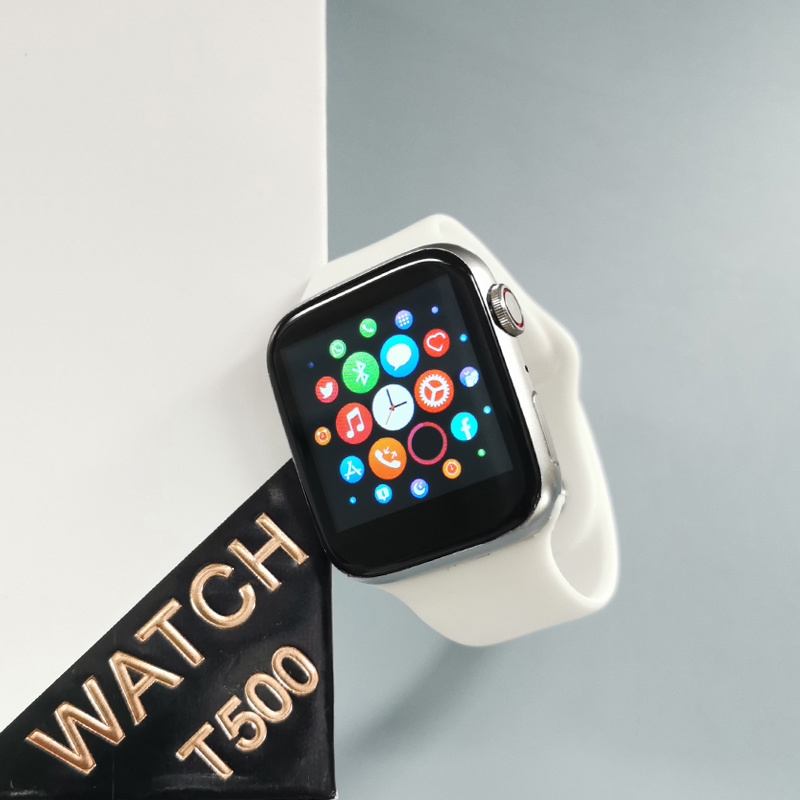 MONTRE INTELLIGENTE-T500 + plus Smart Watch Appel sans fil Full Touch Heart  Rate Fitness Watch,bleu - Cdiscount Téléphonie