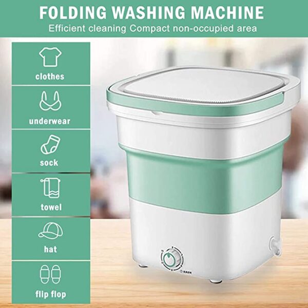 folding washing machine