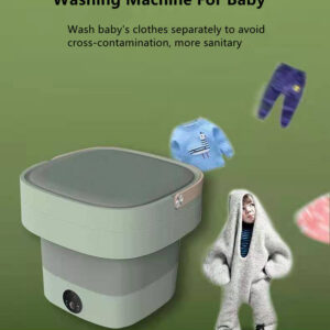 folding washing machine