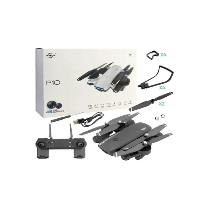 PHIP P10 4K DRONE BLACK WITH REMOTE CONTROL