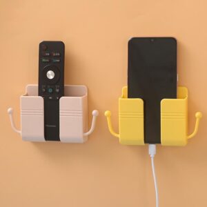 Multifunctional Remote Control Storage Box ][Phone Plug Socket Wall Holder /Wall